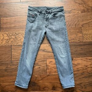 Diesel Buster Jeans Charcoal Wash Tapered 30x30 Button Fly